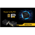 In-Win P85  850W Fully Modular Power Supply 80+ Gold Certified Black P Series  850Watt P85-850W 5 years Warr.